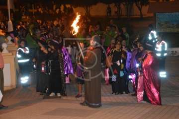 Los Mechones se conjuran con la Noche de San Juan en Melenara (Foto TA)